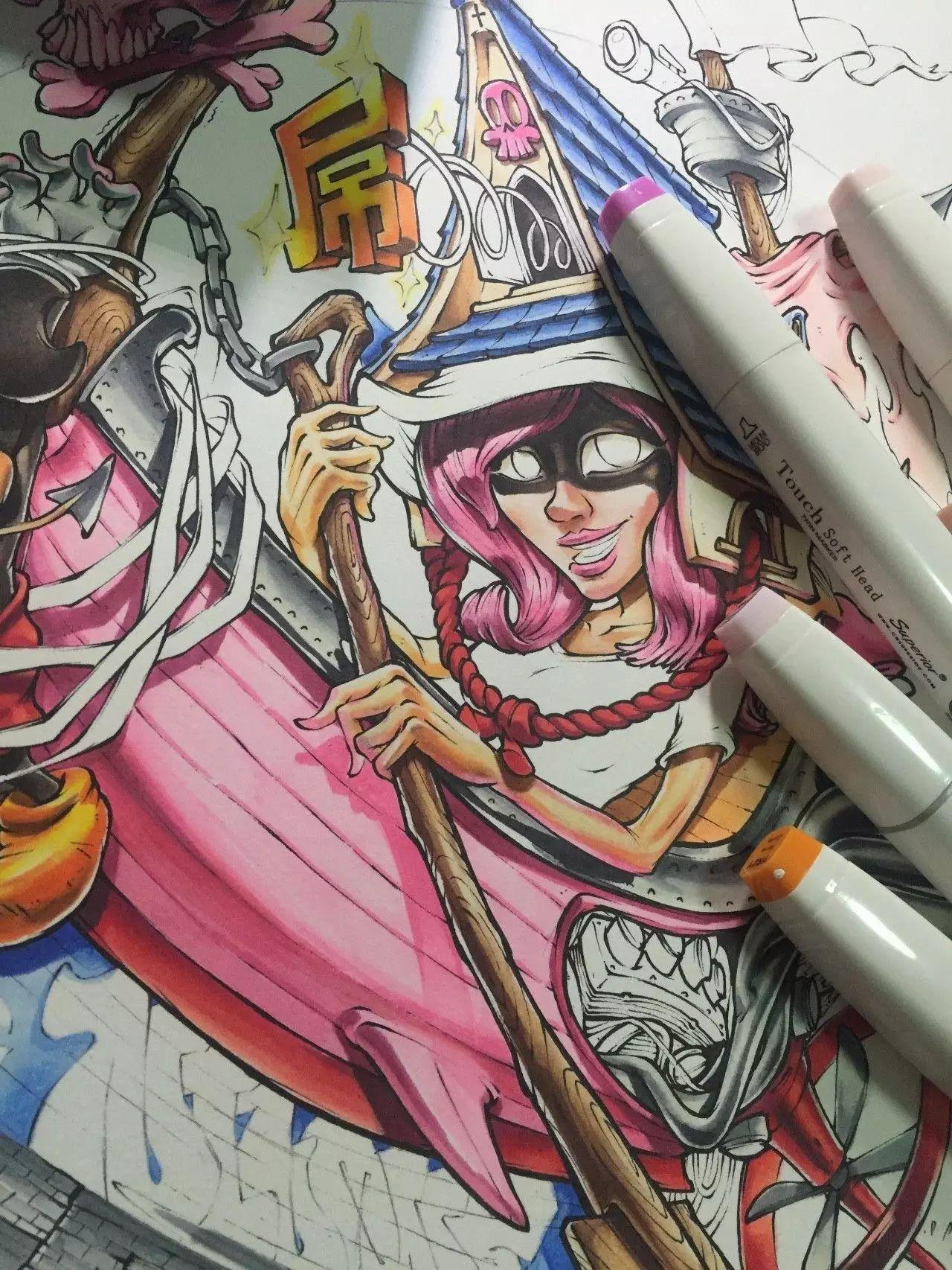 涂鸦公仔手稿流程分享 - 知乎