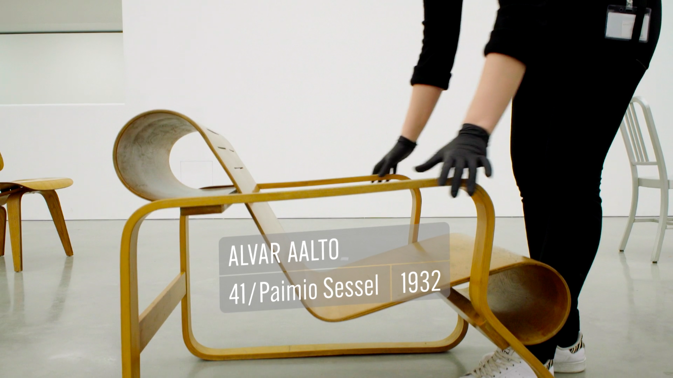 帕米欧41号扶手椅阿尔瓦·阿尔托1932年二十世纪二三十年代,悬臂钢管