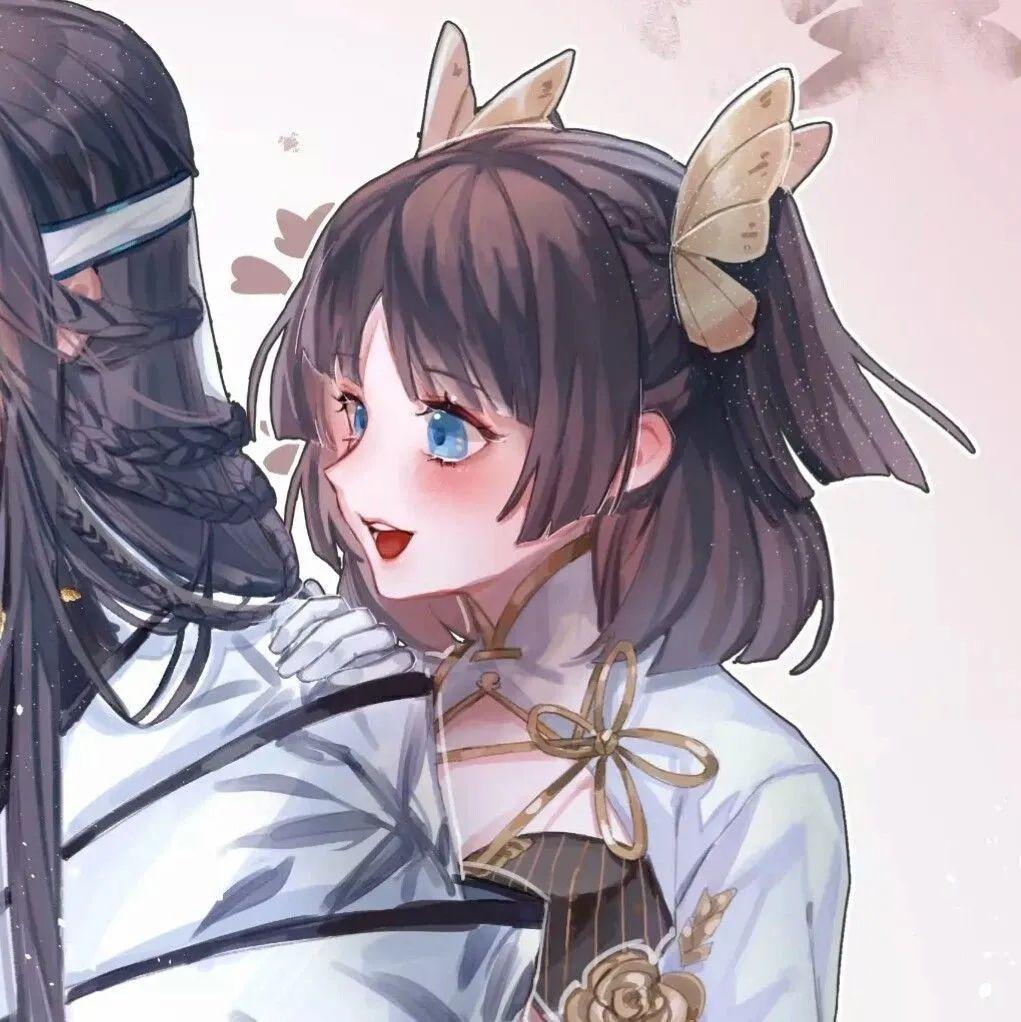 有私藏的情侣古风动漫头像