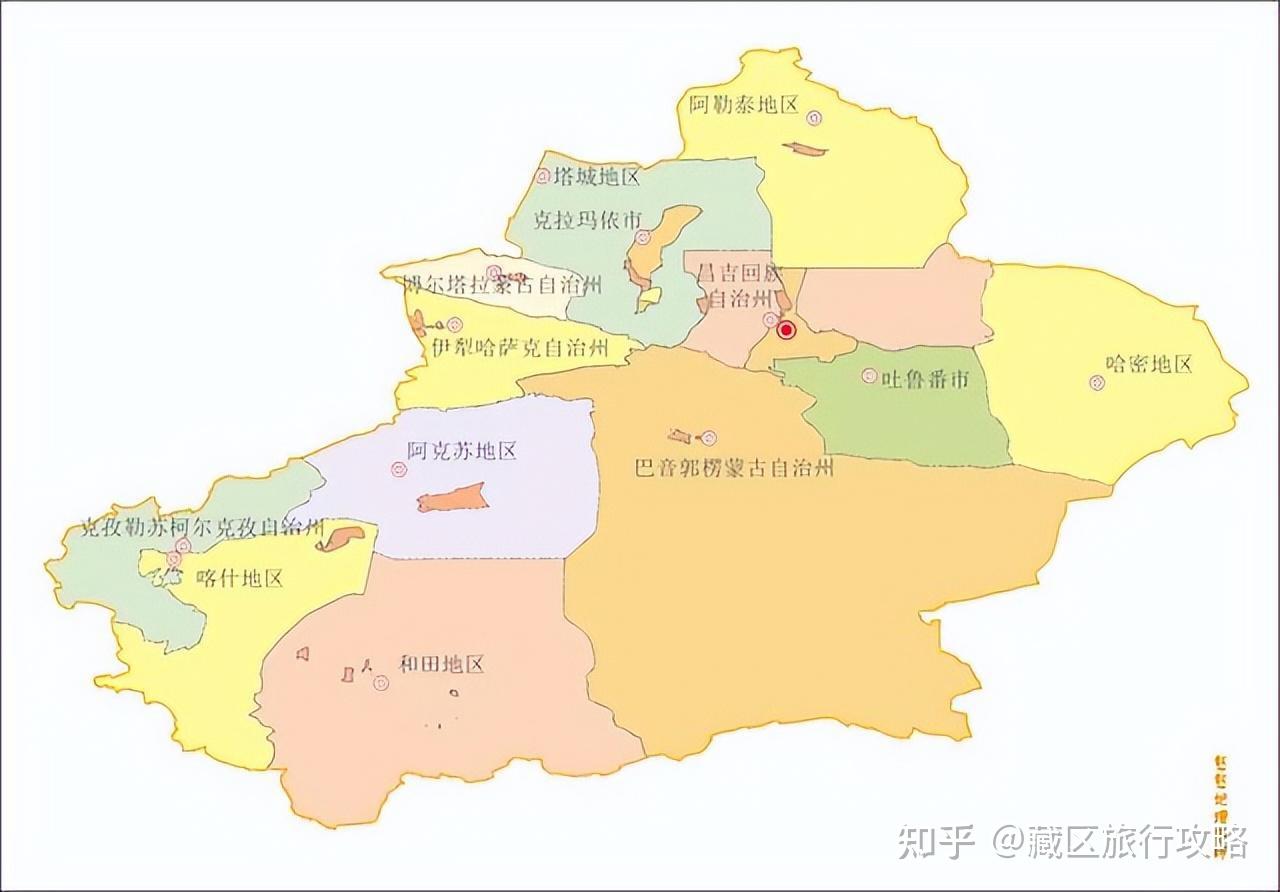 新疆巴州地图全图图片