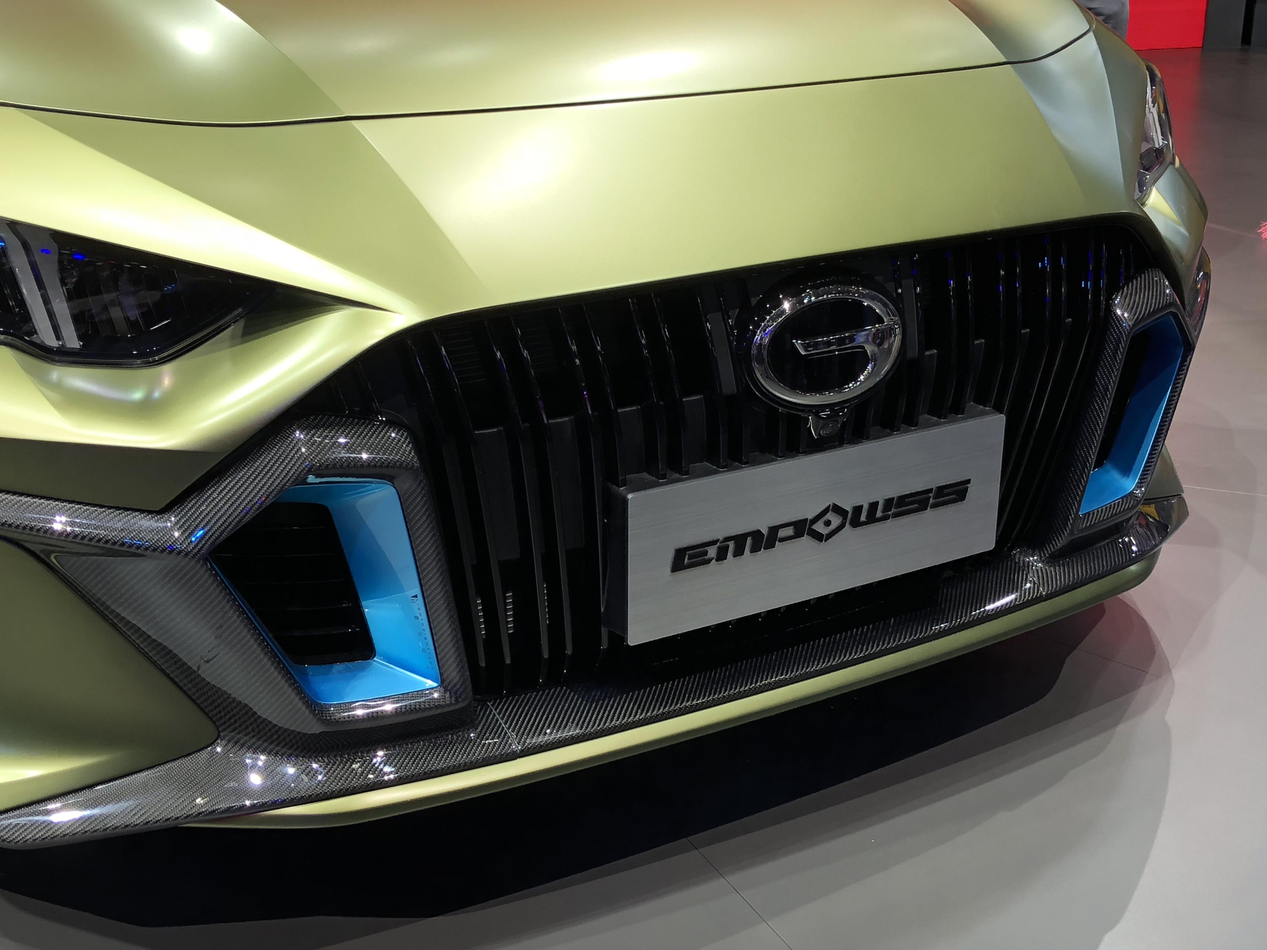 2020广州车展外观设计惊艳广汽传祺empow55