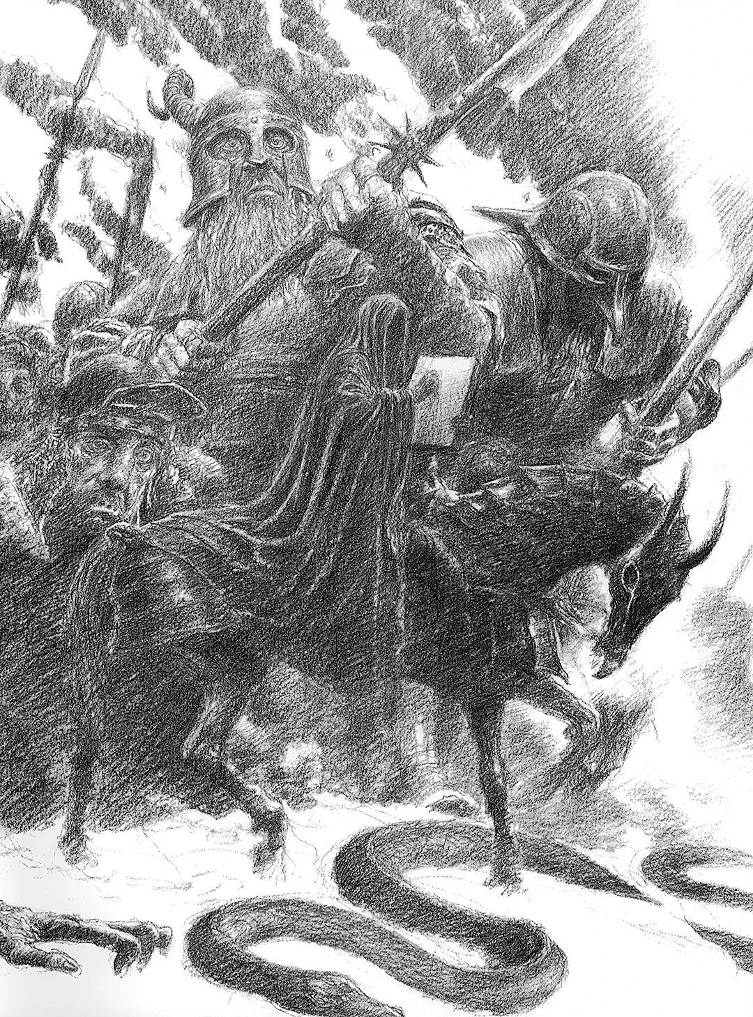 魔戒插画系列—艾伦·李 - 知乎