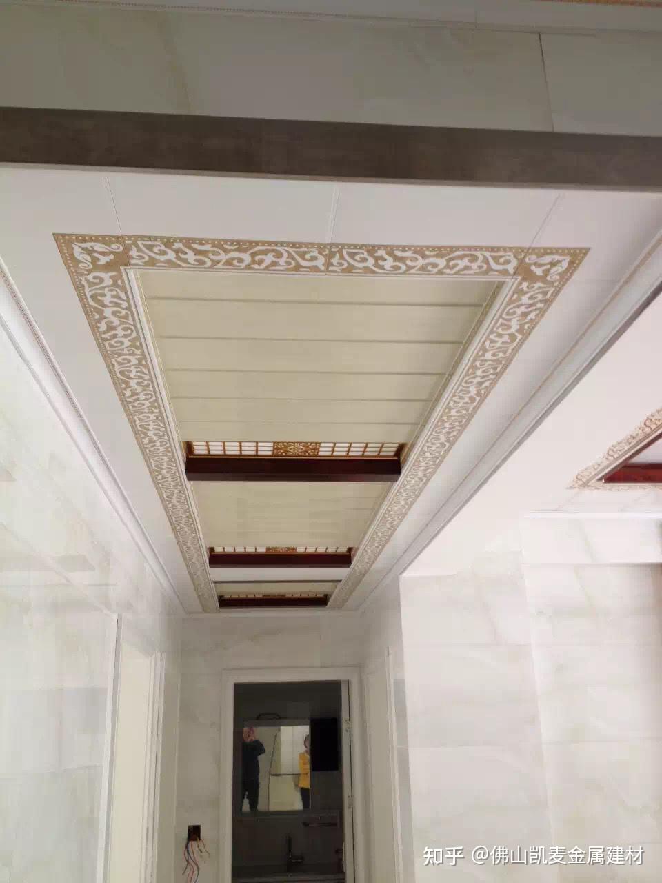 龙骨安装细节铝扣板安装龙骨图矮边方板天花(配常规三角龙骨)安装说明