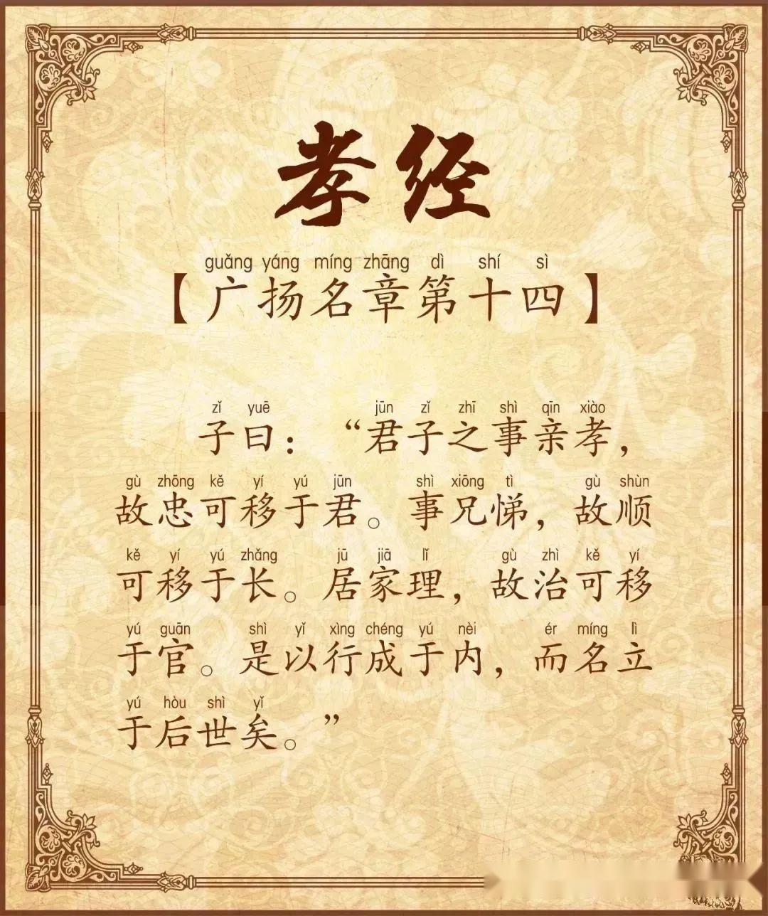 《孝经》全文及注释,值得收藏! - 知乎