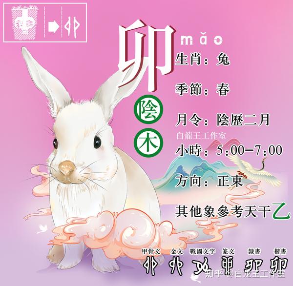 十二地支详解:卯代表什么含义 - 知乎