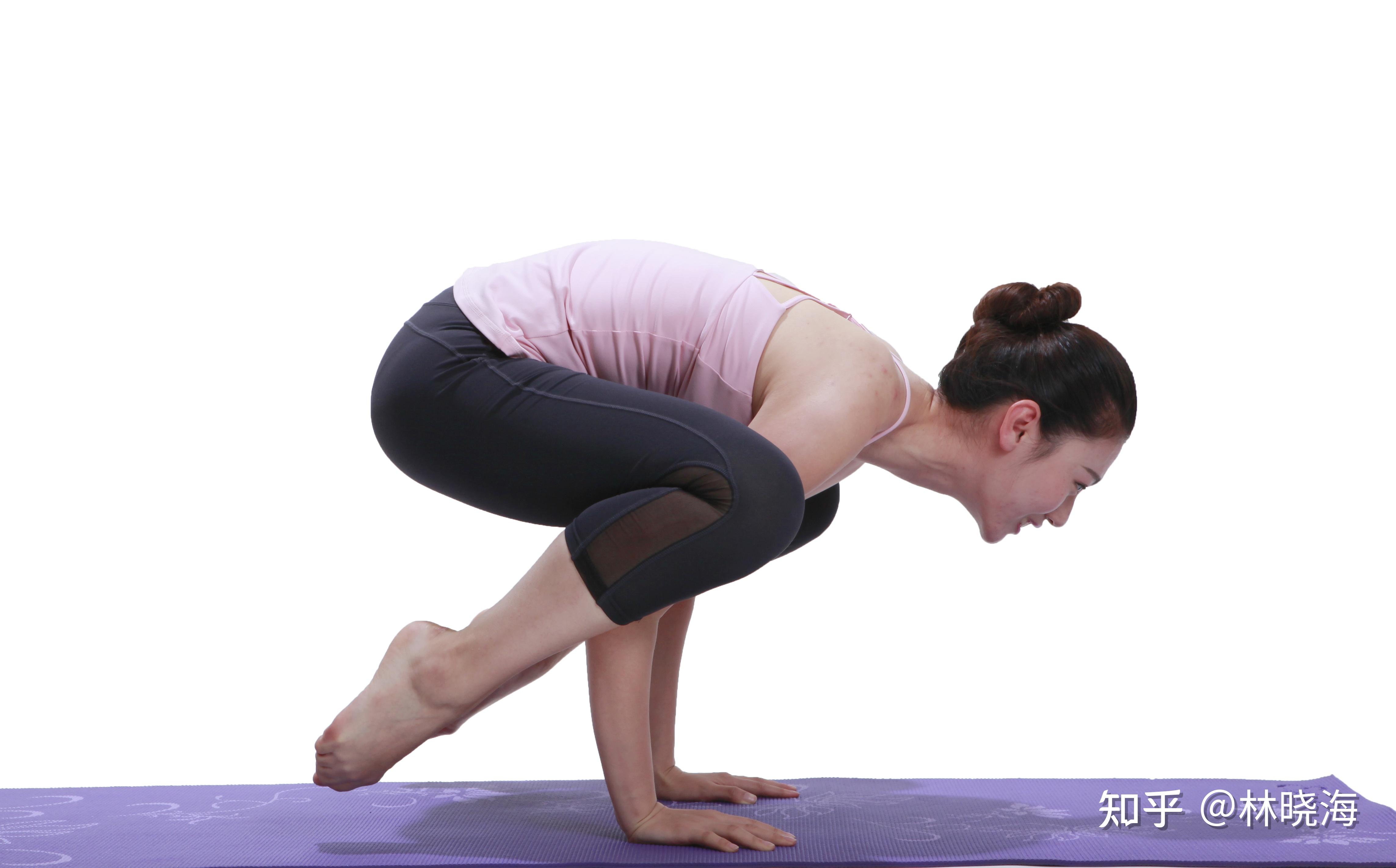这5个步骤教你轻松做到瑜伽鹤禅式高难度体式！_核心