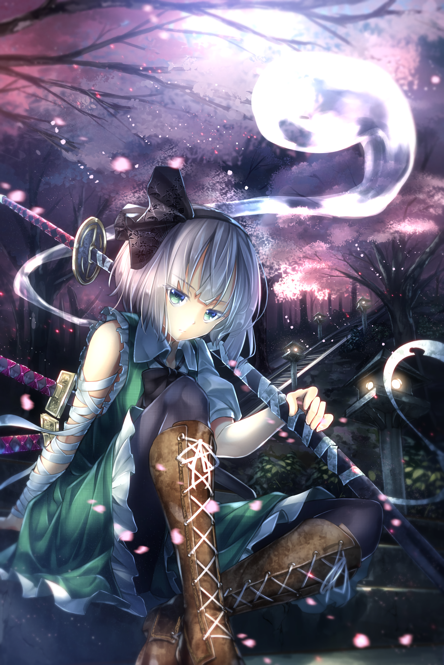 动漫壁纸&美图 | 东方幻想乡 第七弹 妖梦 && 四季映姬 - 知乎