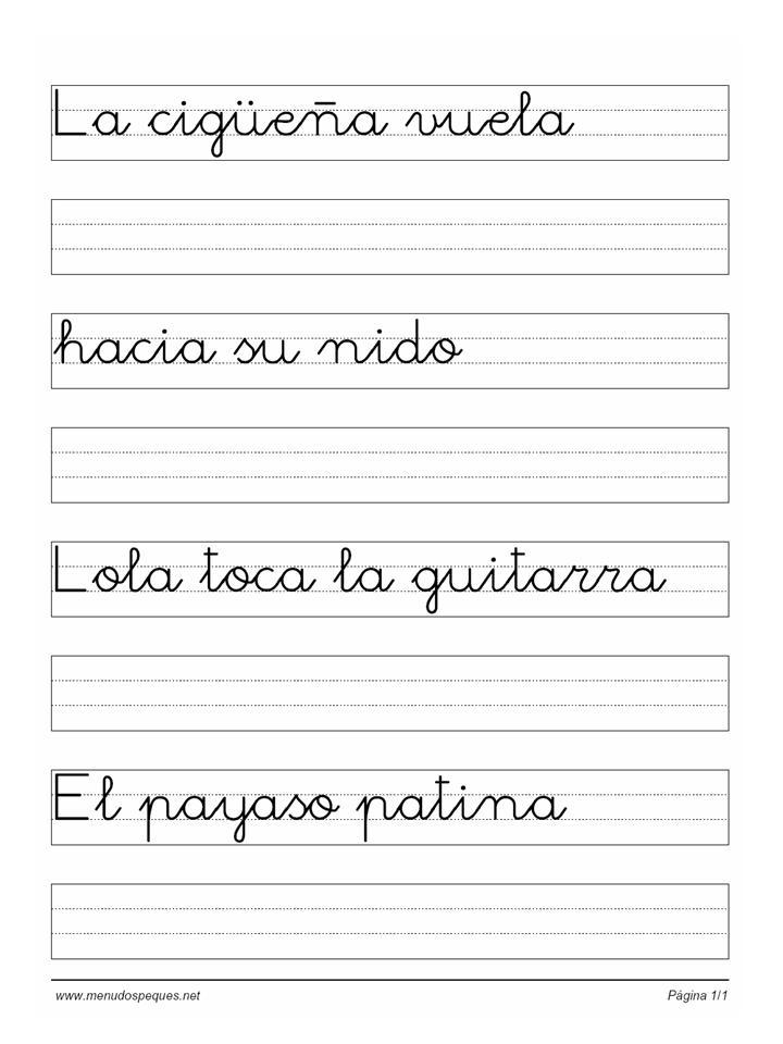 西班牙语的字母手写体是怎样的和英文一样吗