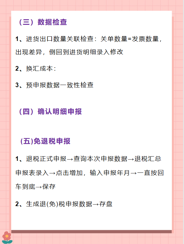 外贸出口退税的操作流程是什么
