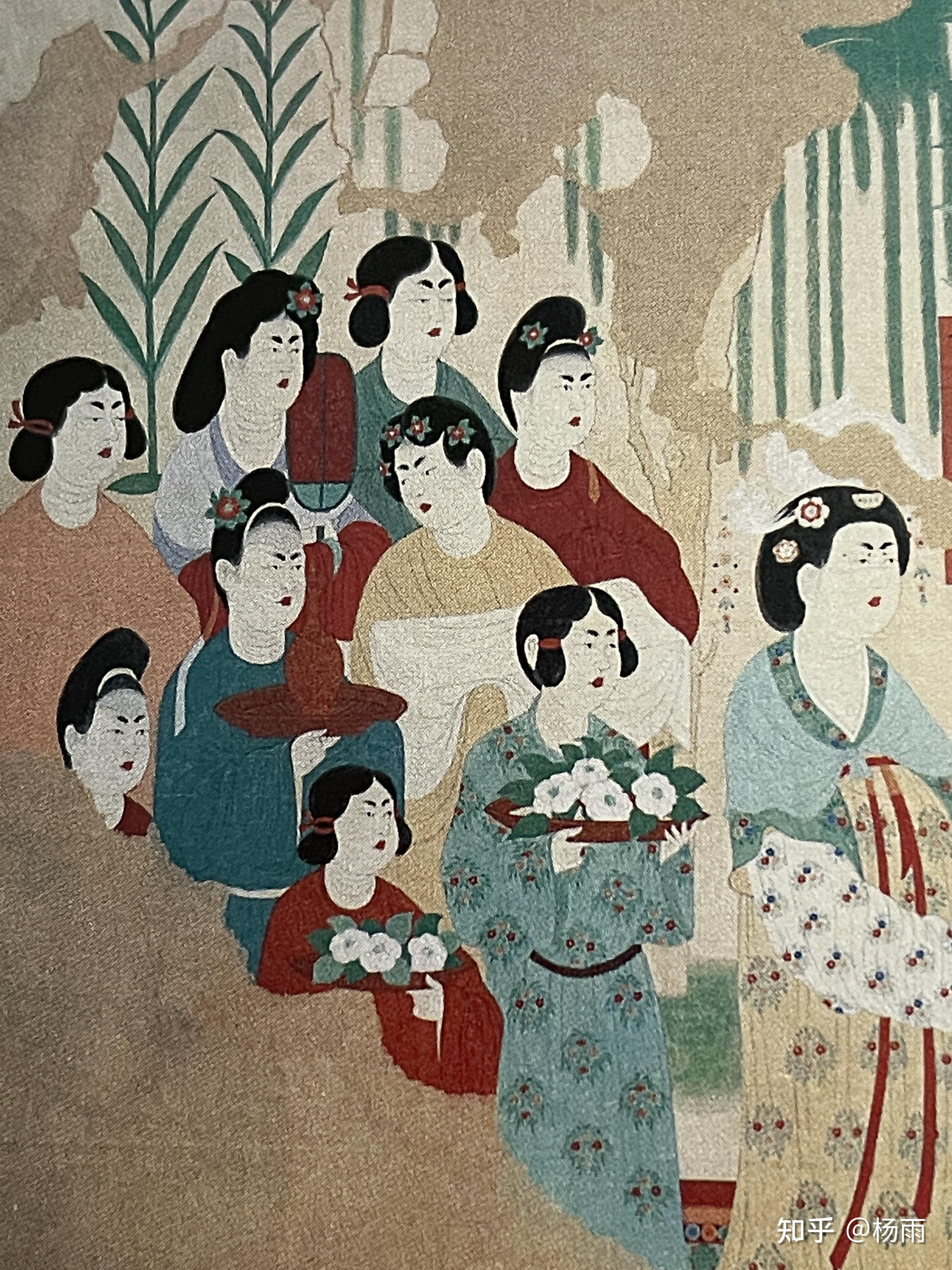 西玉轩主人杨雨都督夫人礼佛图130窟盛唐