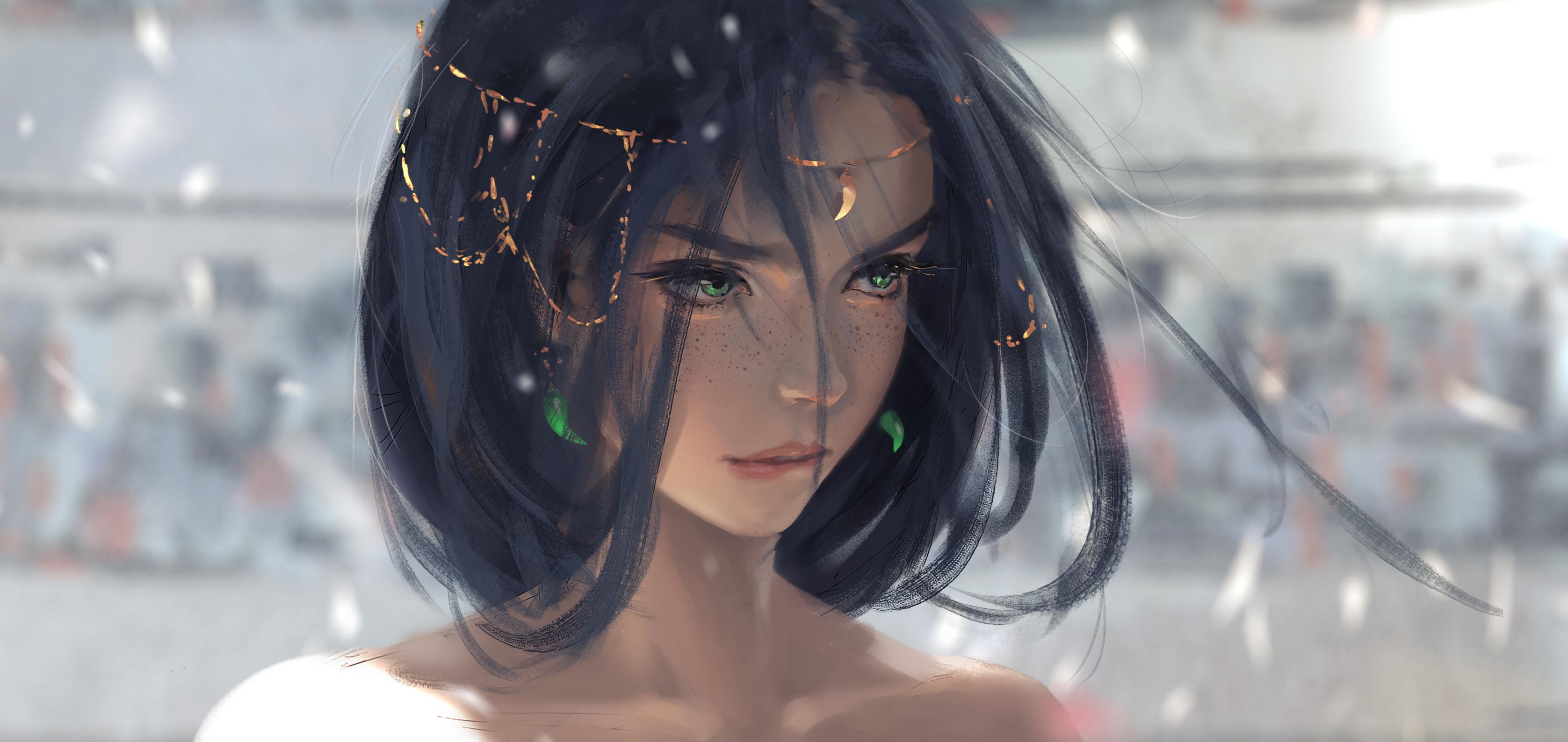 鬼刀插画原图合集,毫无裁剪,可以作电脑壁纸。 - 知乎