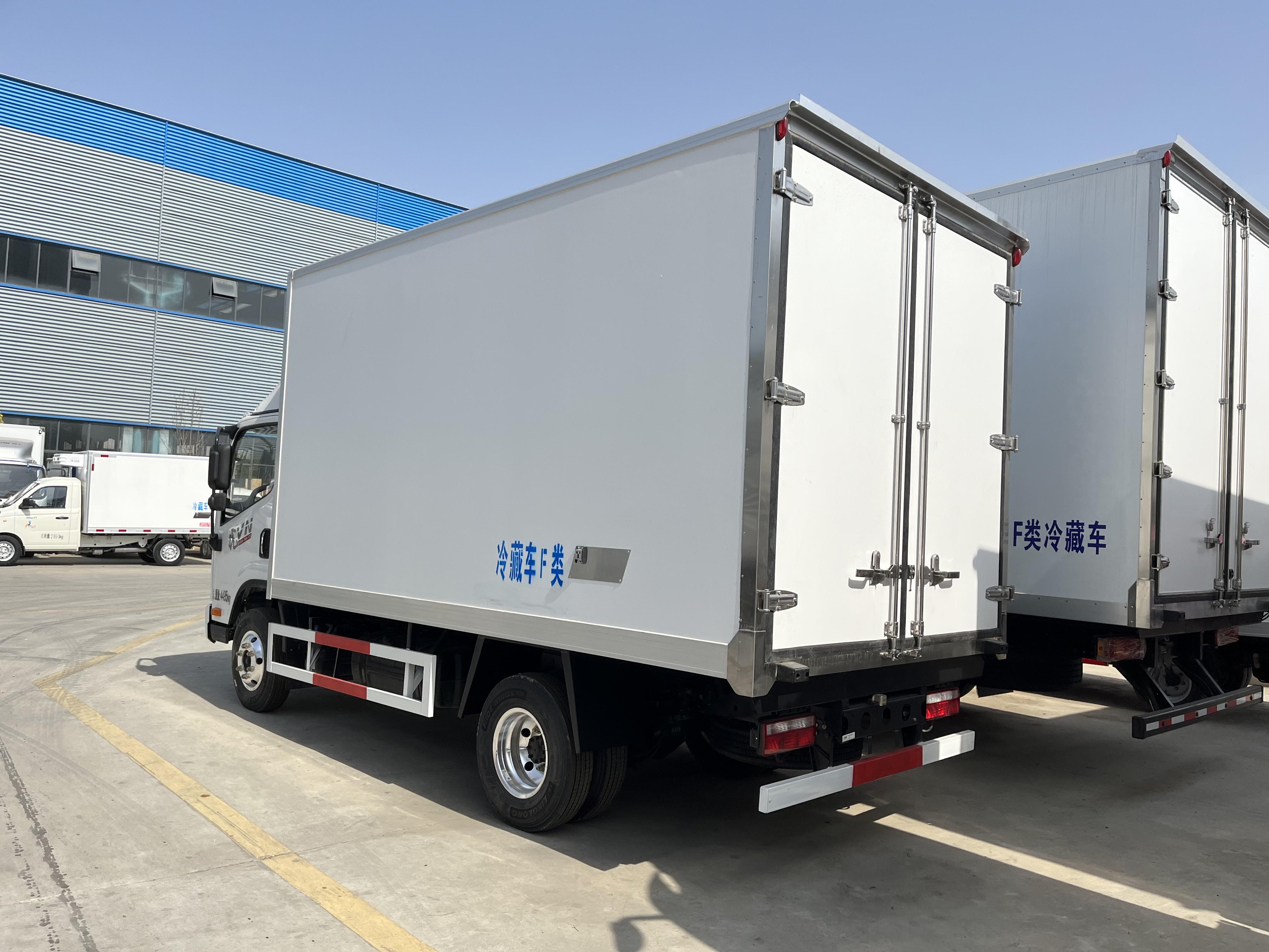 4米2冷藏车小型蓝牌冷冻冷链货车海鲜蔬菜水果保温车福田冷藏车