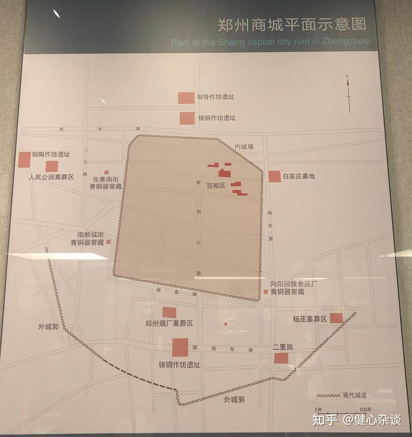 河南博物馆平面图图片
