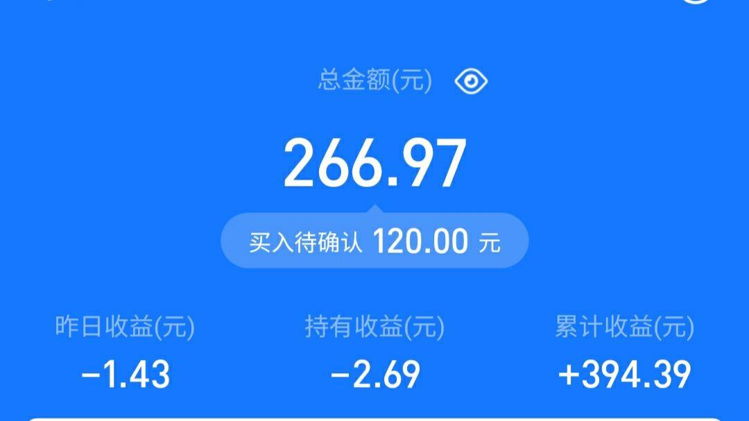 5000元实盘场外基金20201211