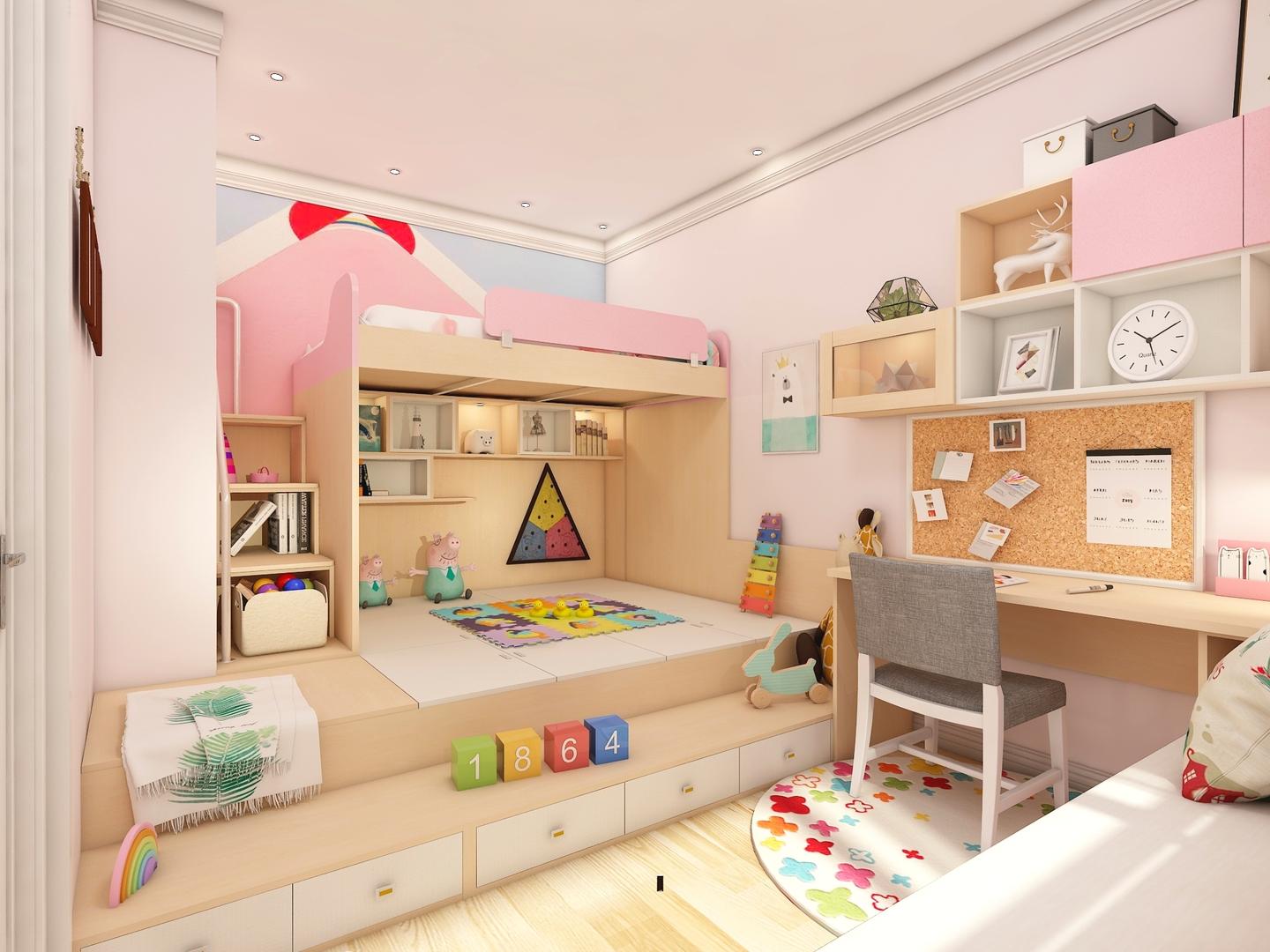 24款陪伴孩子学习成长的儿童房,看看哪款适合你家!