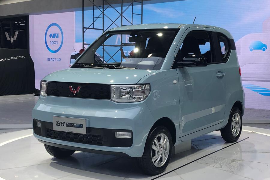 2020成都车展探馆五菱宏光miniev