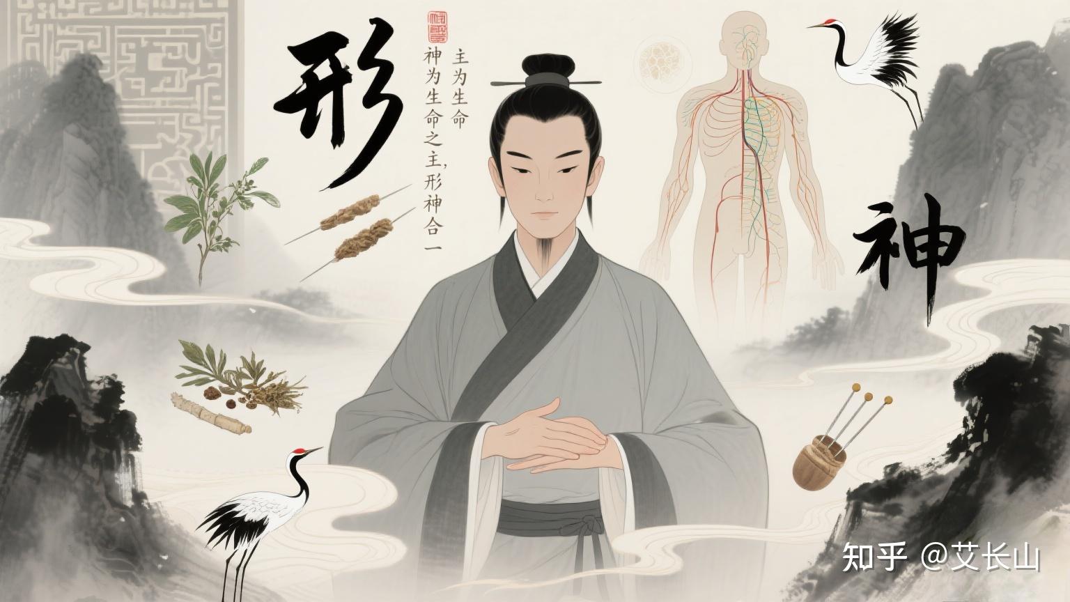 神为生命之主:中医 “形神合一” 的生命观 - 知乎