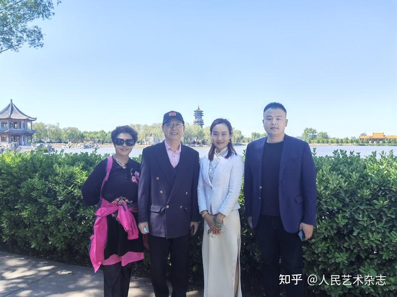 人民艺术网总编陈琼接待前外交大使姜殿昌,当代置业集团副总裁刘杰一行 - 知乎