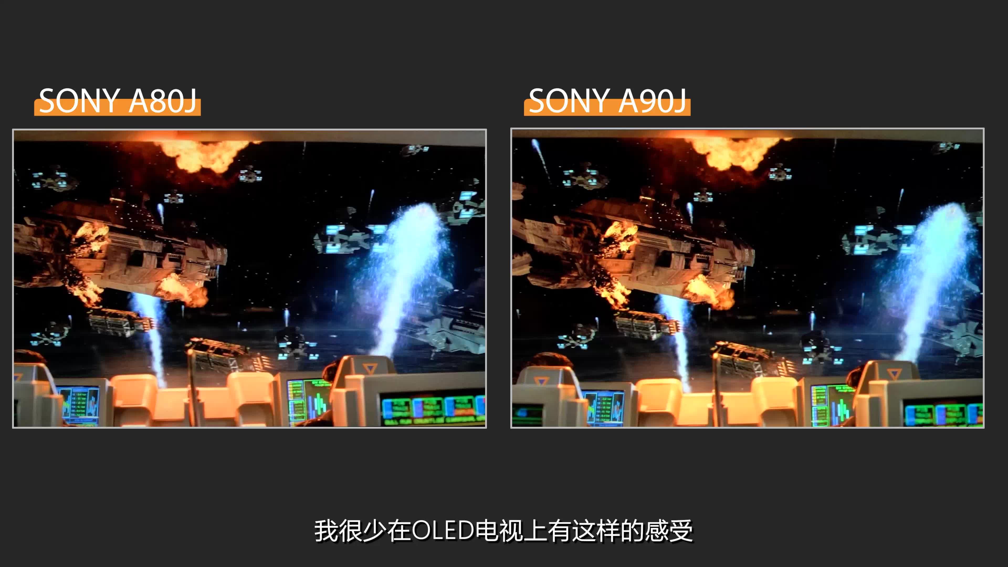 「KEN大评测」SONY A80J、A90J对比评测（简要），A80J具有索尼A90J 90%性能？ - 知乎