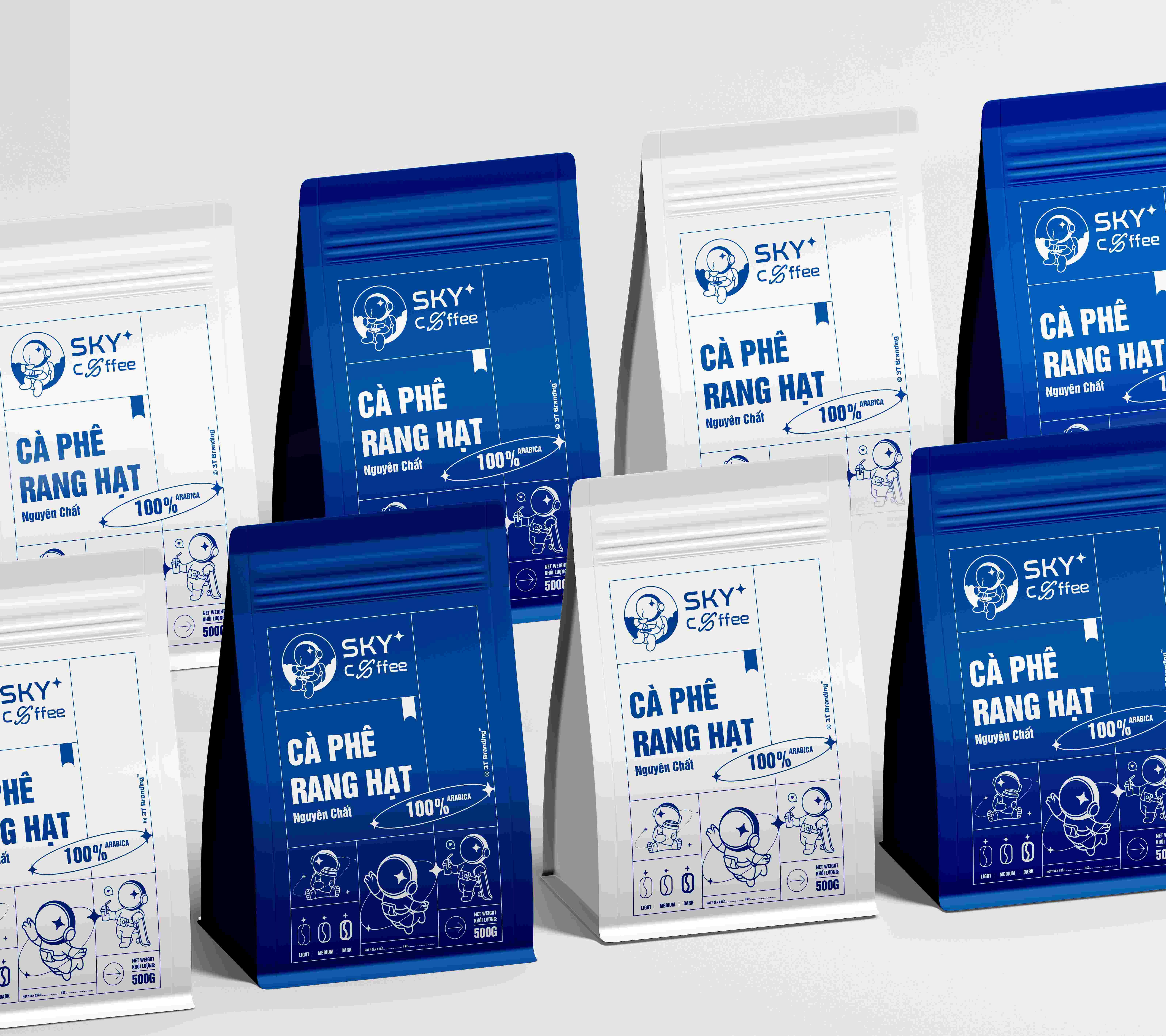 白色作为配色方案,既呼应画面的故事线索,也令包装整体画面呈现醒目