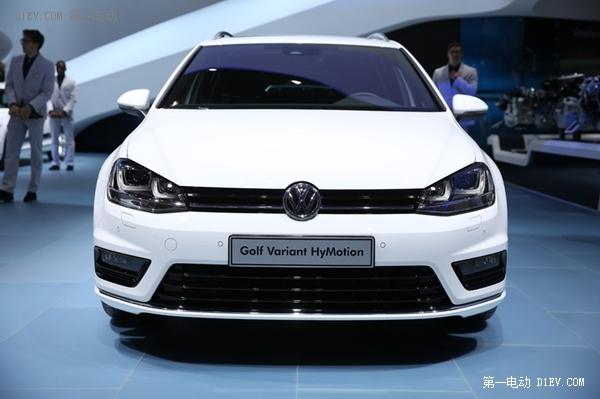续航500公里大众高尔夫sportvarianthymotion燃料电池车国内首发