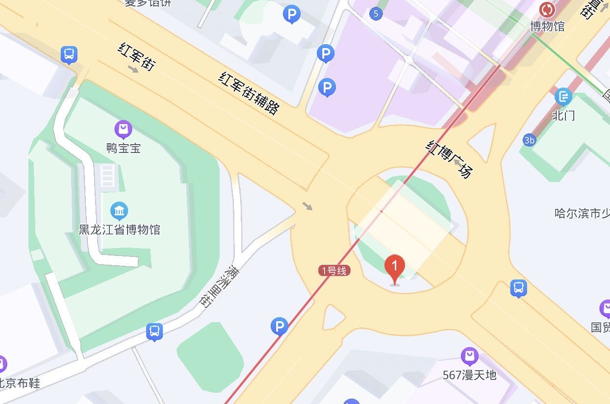 红博购物广场内部地图图片