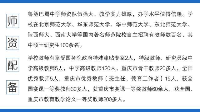 家長必看鉛裡教育解讀重慶魯能巴蜀中學