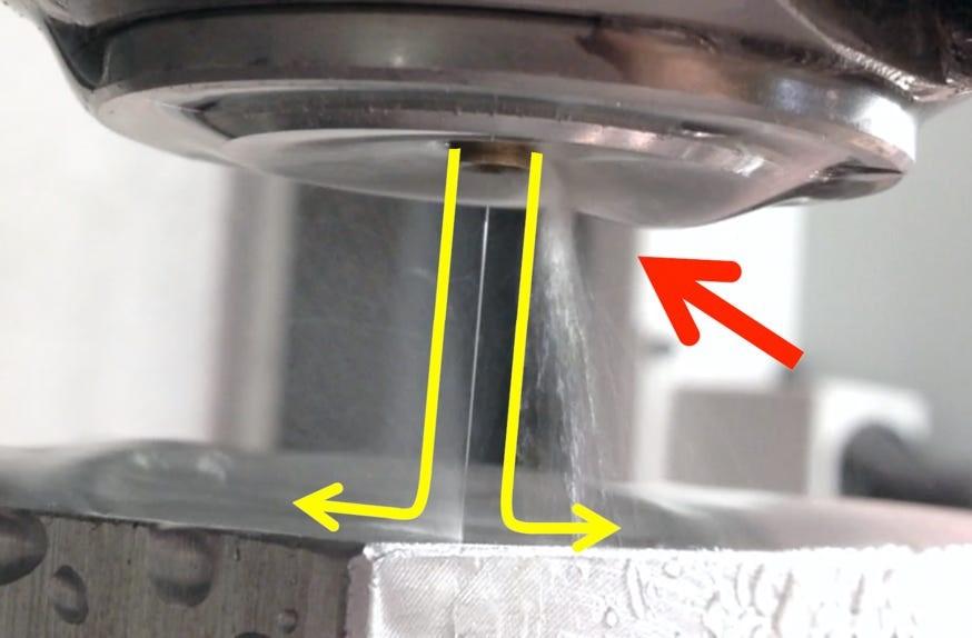 工艺技术水导激光在航空发动机上的应用