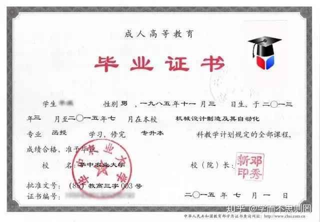 我国高等教育学历学信网认可查询五种学历性质（学信网学历认证学历类别）