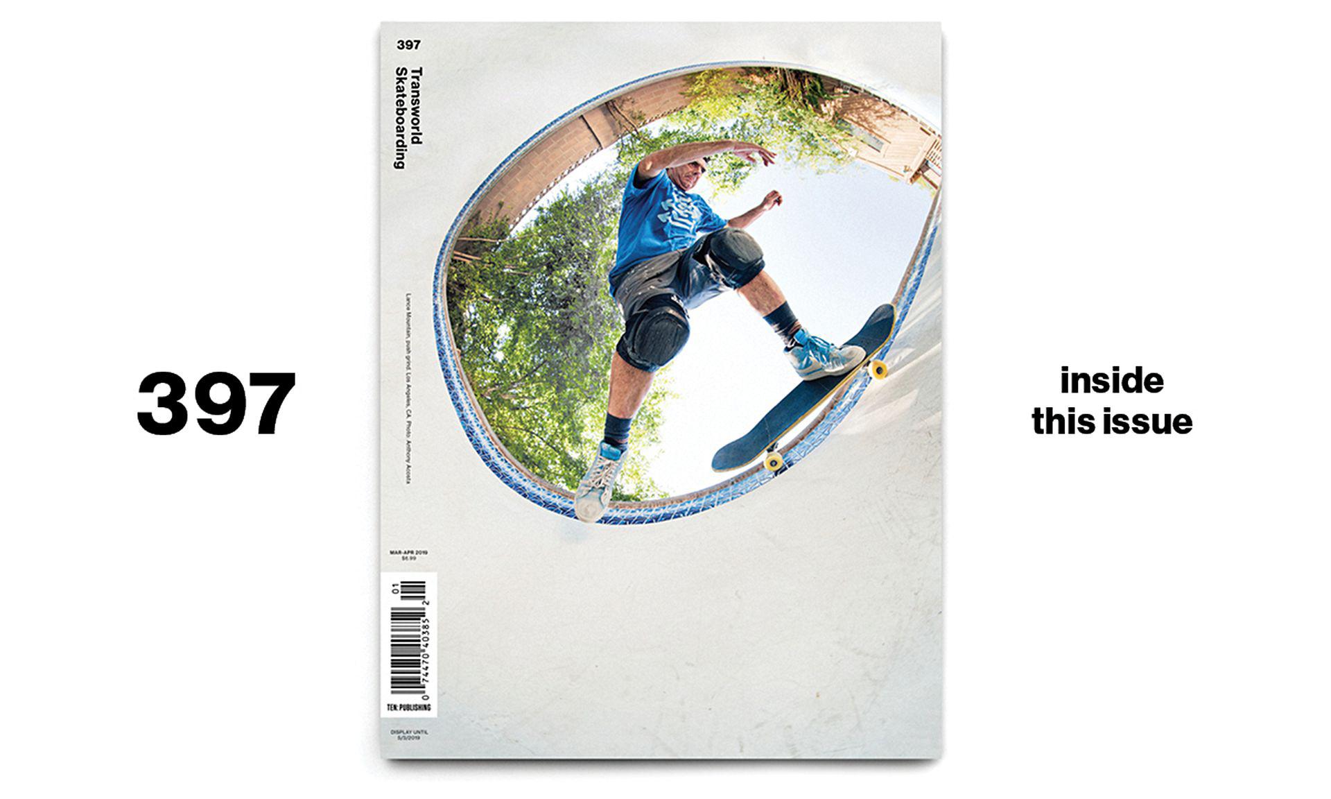 acosta 拍摄的 lance mountain赖科创办的专注于亚洲滑板的杂志