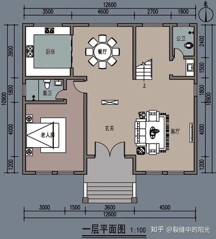 9套农村自建别墅户型设计,经典实用、接地气看过的人都说设计的好 - 知乎