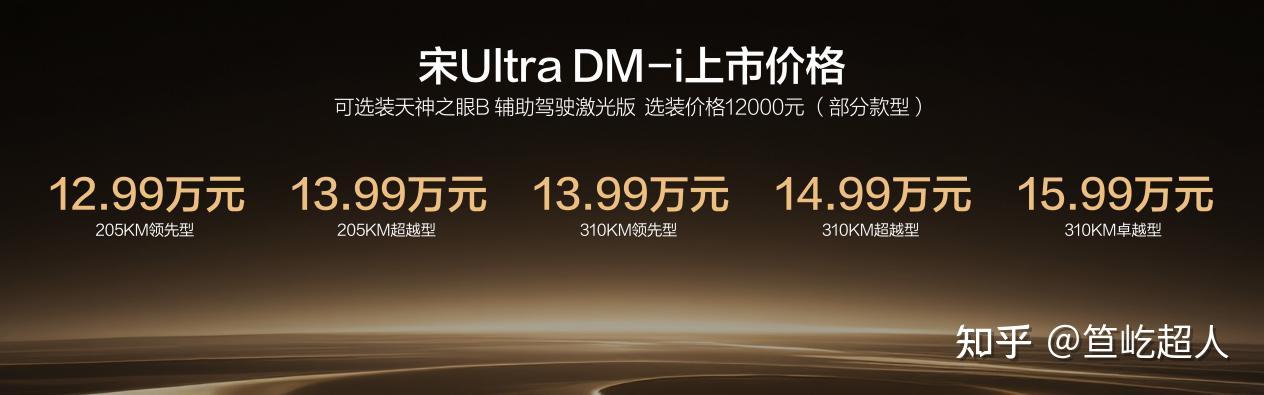 2026年最值得购买的B级插混SUV 比亚迪宋Ultra DM-i上市12.99万元起
