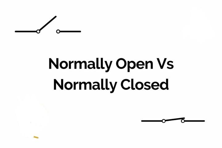 Normally Open Vs Normally Closed