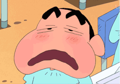 蜡笔小新动态图gif 信不信我这个拳头 下一秒落在你脸上 知乎