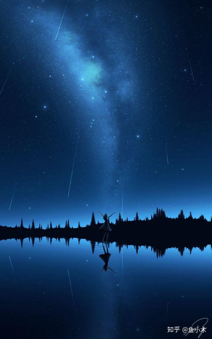 大佬们有什么好看精美的蓝色系全屏壁纸吗现求