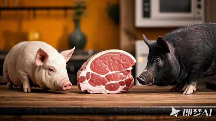 猪肉鉴别大作战！一眼看穿外来白猪、杂交黑毛猪与本土地方猪 - 知乎