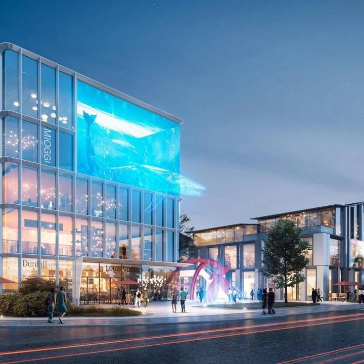 余政储出[2022]26号良渚新城CBD核心区商业水街方案公示 - 知乎