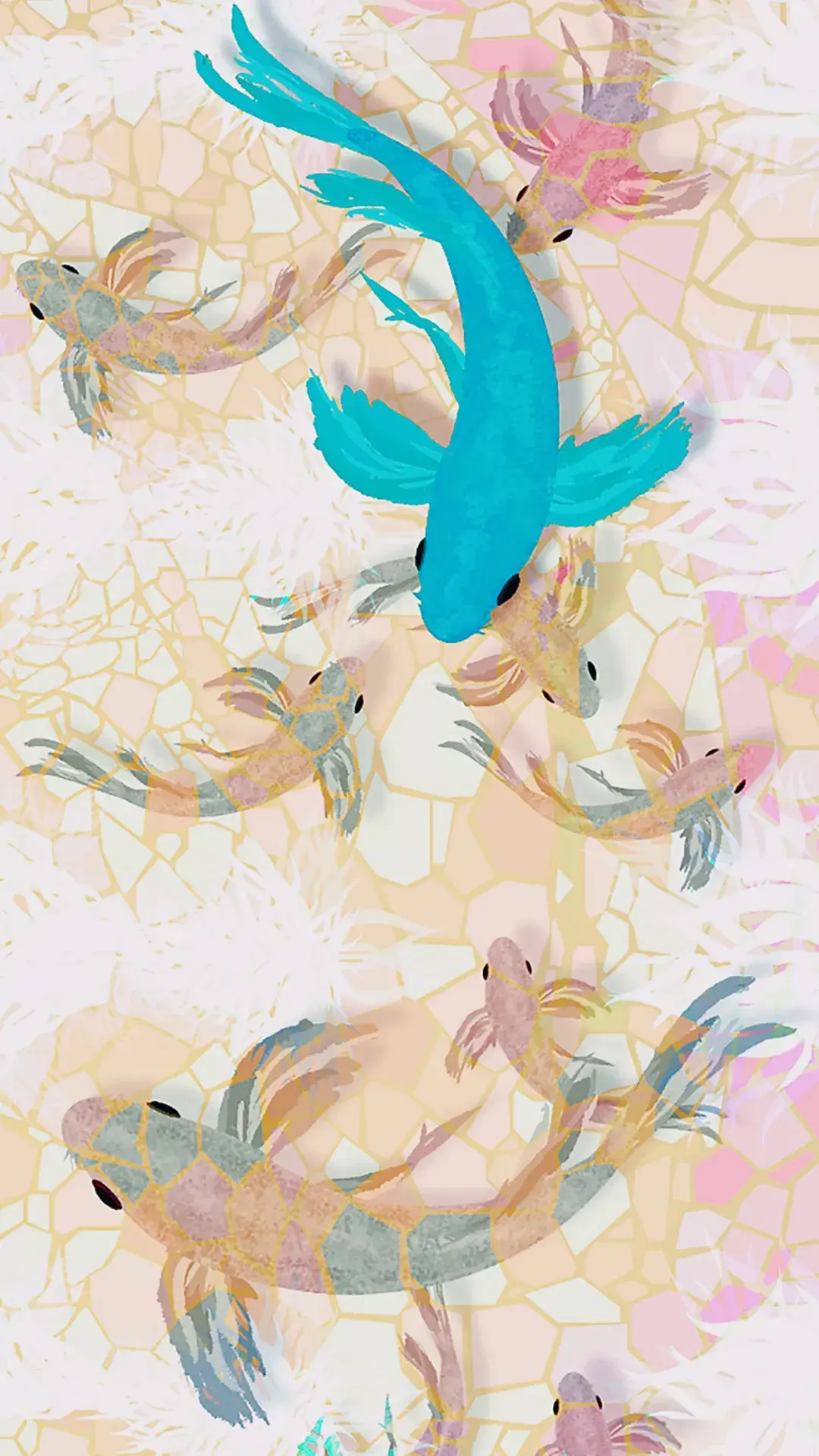 锦鲤 koi壁纸【9】(动物静态壁纸) - 静态壁纸下载 - 元气壁纸