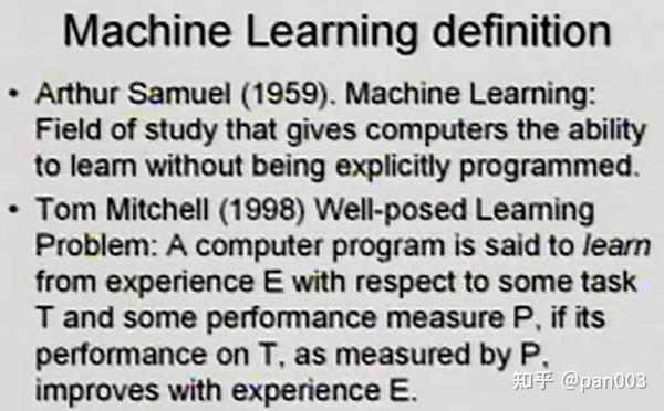 Stanford - CS229 - Machine Learning - 简介 - 知乎