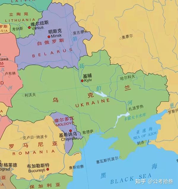 图说常识|乌克兰地理常识