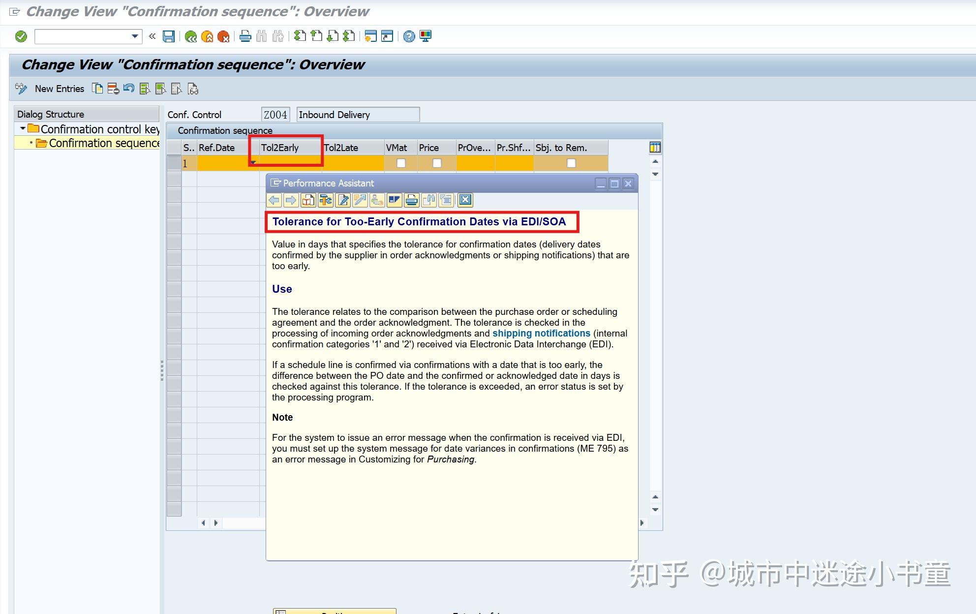 SAP MM 采购凭证上的Confirmation Control Key - 知乎