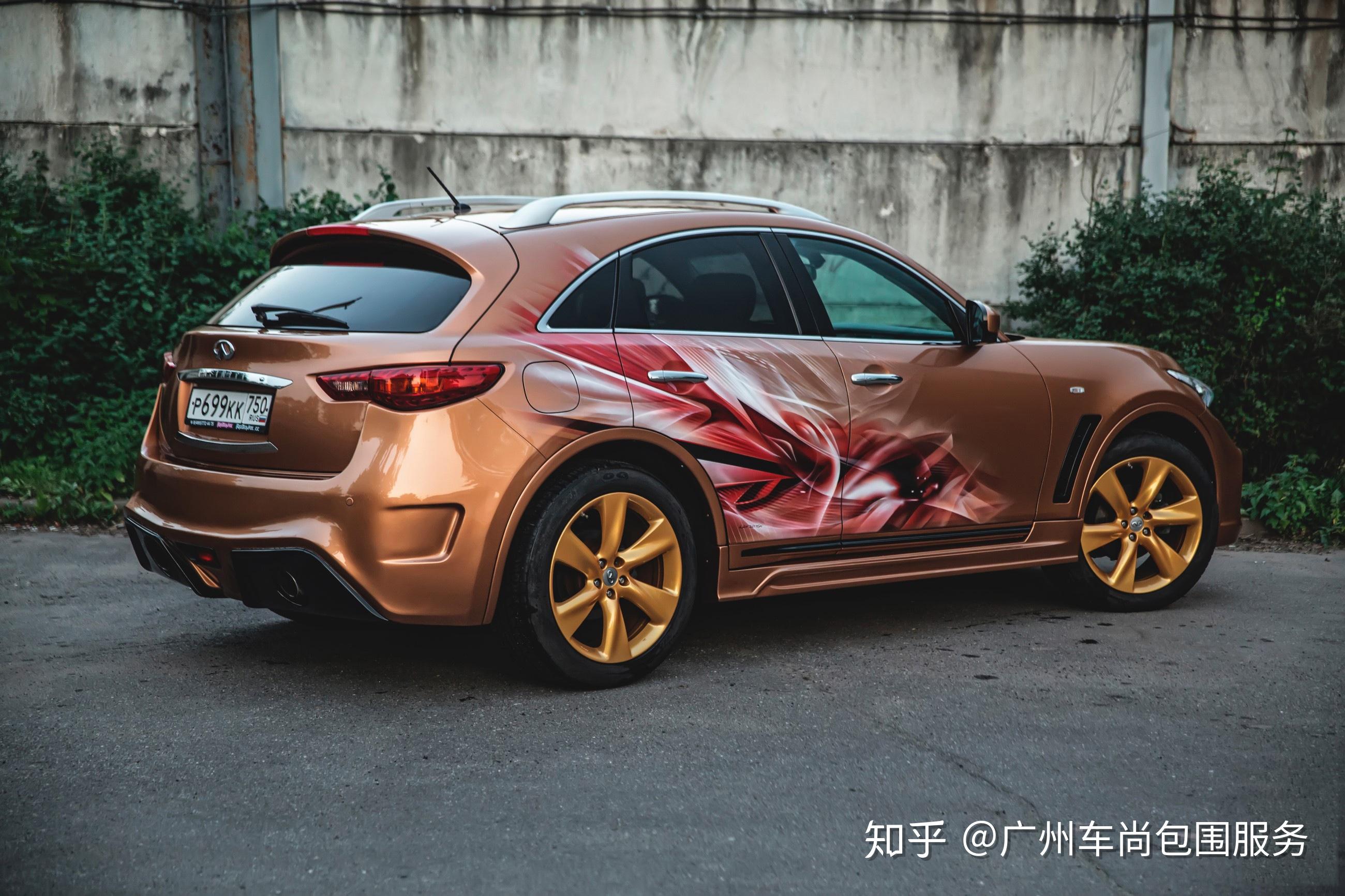 英菲尼迪fx35改装俄罗斯大包围