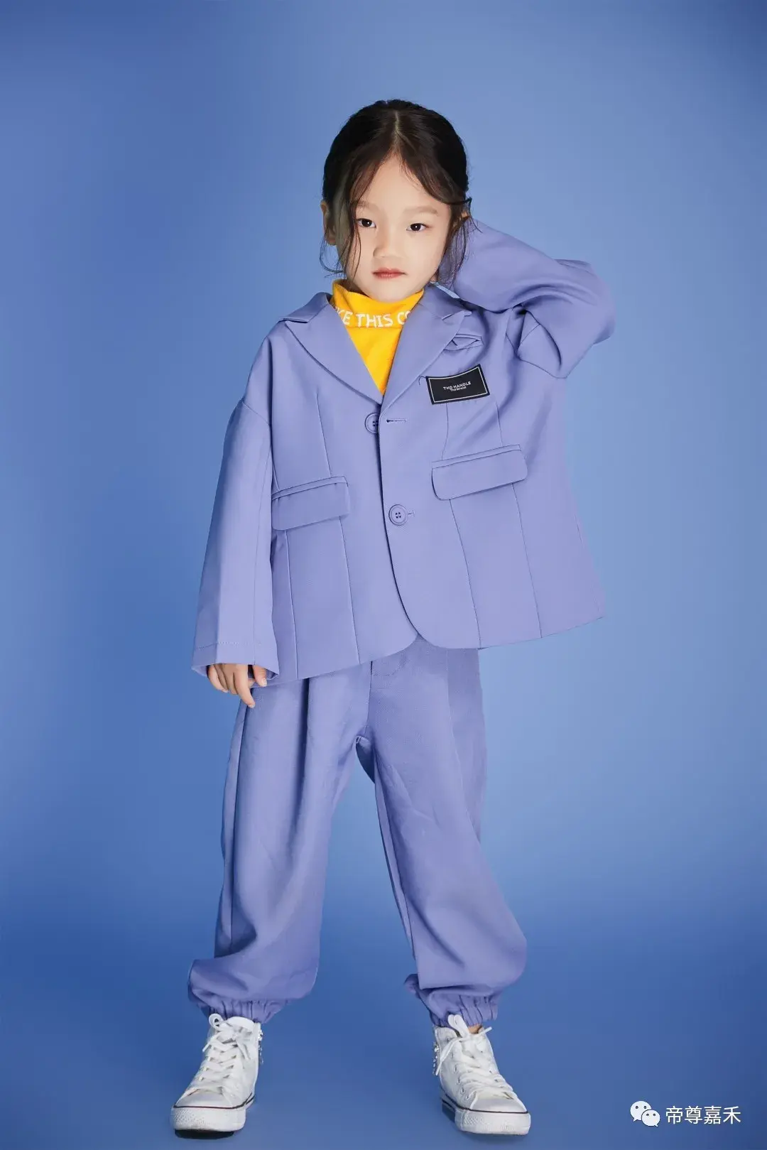 帝尊嘉禾儿童模卡casting精选日系漫画感甜酷潮童严可儿