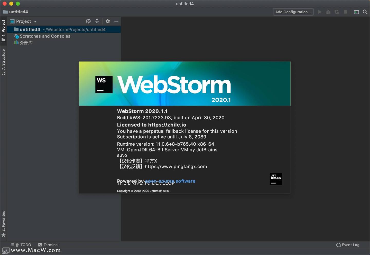 JetBrains WebStorm 2023.1.3 for mac download