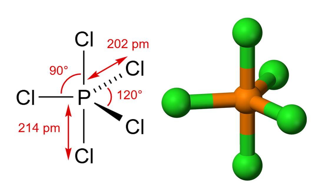 五氯化磷结构图片