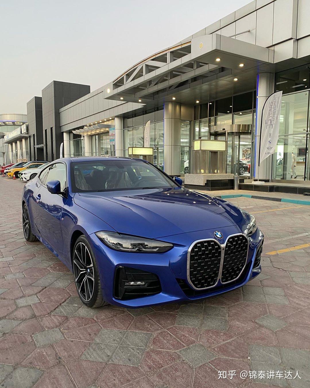 全新bmw4系双门轿跑波尔蒂芒蓝