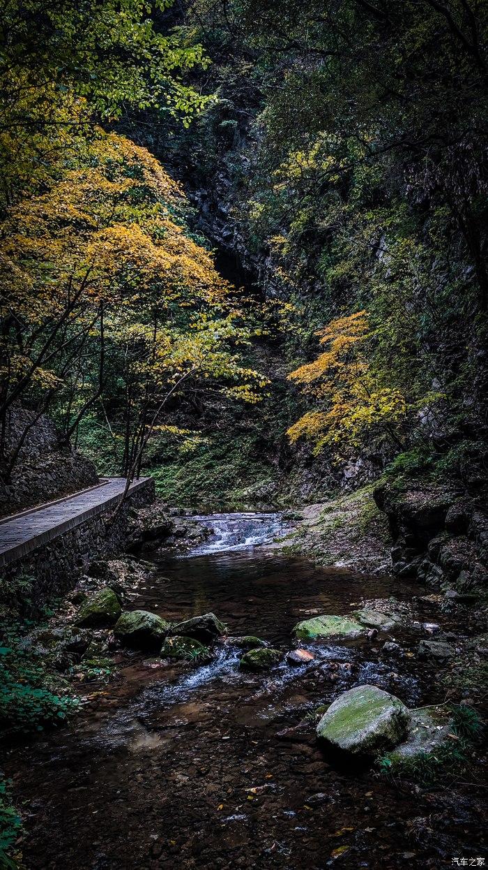 一人一唐,自驾洛南金丝峡,瞰五彩斑斓深秋神瀑峡沟