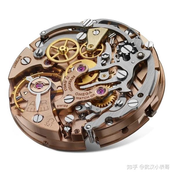 5. 欧米茄 1861——超霸专业"月球表"机芯