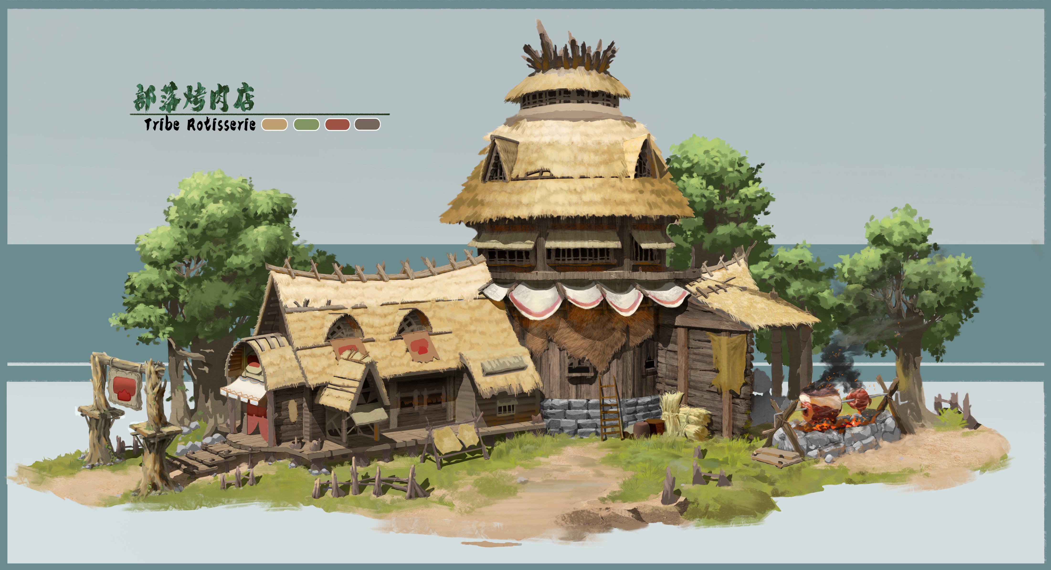 该不该放弃场景原画