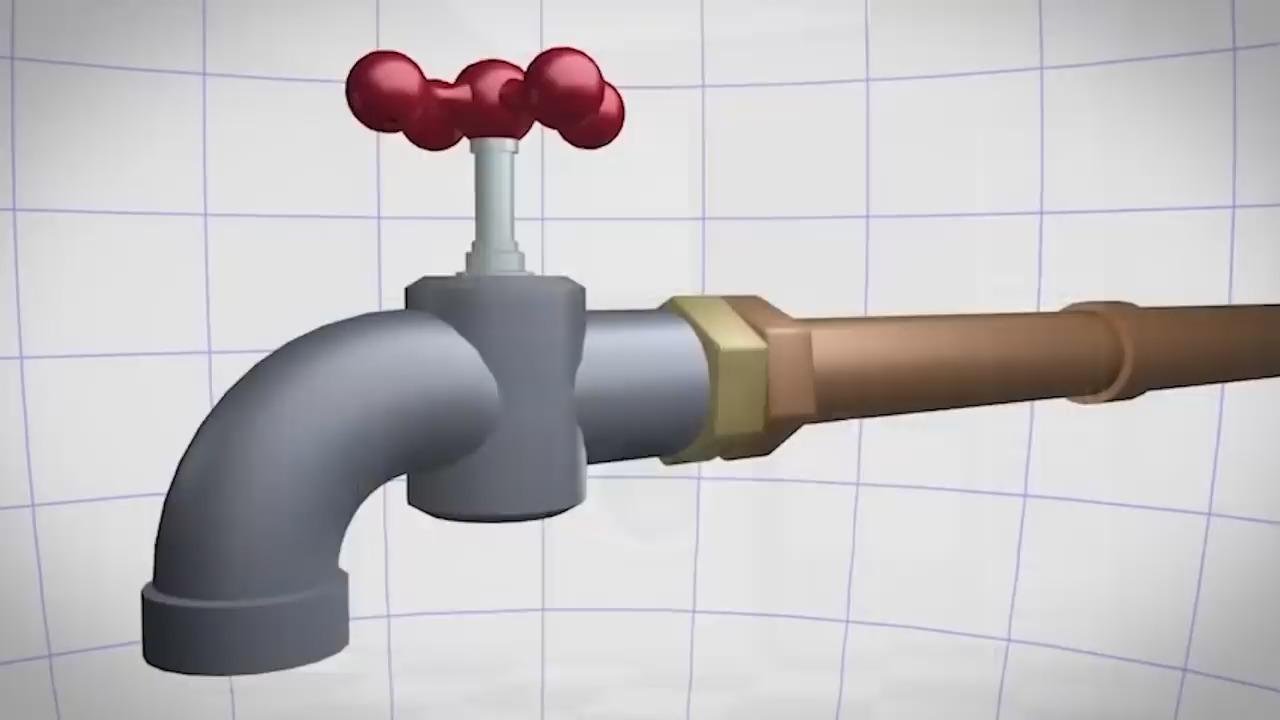 水錘效應有多可怕把水管的閥門突然關閉破壞作用太大了